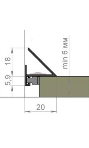 Микроплинтус MicroplinthCorner